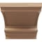 Ekena Millwork 10"W x 10"D x 10"H Wide Diane Rough Cedar Woodgrain TimberThane Corbel, Primed Tan CORUR10X10X10DIARCPR - alternate 2